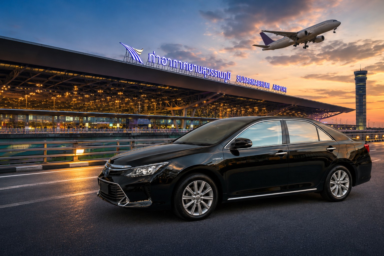 Suvarnabhumi Airport to Pattaya taxi